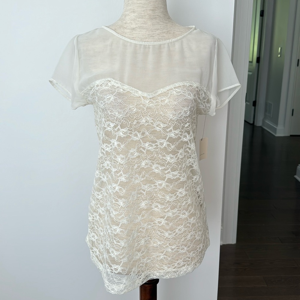 Lace corset Zara top